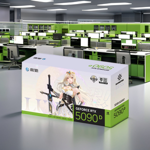การ์ดจอ 5090D GPU Gaming OC 32GB หน่วยความจำ Boomstar 256-Bit สำหรับเวิร์กสเตชัน รองรับ PCI DP Output พัดลมใหม่สำหรับคอมพิวเตอร์ตั้งโต๊ะ - Product Image 3