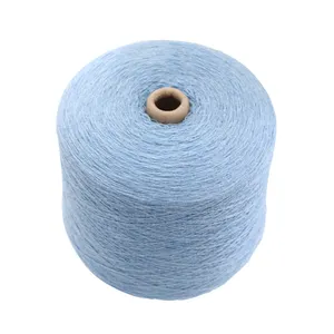 Wholesale Mongolia factory stock 90 wool 10 cashmere blended knitting yarn