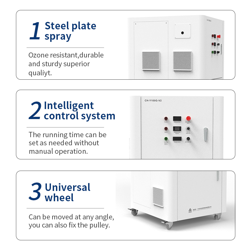 Bể bơi Máy tạo nước Ozone xả corona để xử lý nước 0