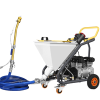 Mesin semprotan 220V multifungsi, pistol penyemprot cat lumpur semen Grouting lapisan tahan air Polyurethane Putty