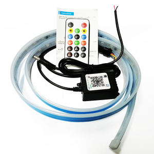 Mise à niveau de l'apparence du véhicule Lumière de couverture du <span class=keywords><strong>scanner</strong></span> LED de voiture 180cm Bande de lumières de capot de voiture LED Lumière décorative de voiture - Product Image 2