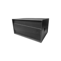 Haut-parleurs de subwoofer IPALEAD S218X double 18 pouces en néodyme, sortie 1800W, impédance 8 ohms, boîtier en bois, réponse en fréquence 45Hz-130Hz