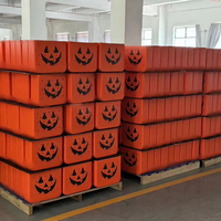 Bolsa de EVA Resistente con Logotipo Personalizado, Artículos Esenciales para Halloween, Sin BPA, Color Sólido, Impermeable, Bolsa de Goma, Cesta de Regalo para Niños, Fiesta