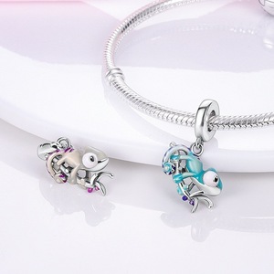 Série Animaux Mignons - Perles Breloques en Argent Sterling S925 <span class=keywords><strong>au</strong></span> Design Original - Accessoires DIY pour la Fabrication de Bracelets et Colliers - Cadeaux - Product Image 2