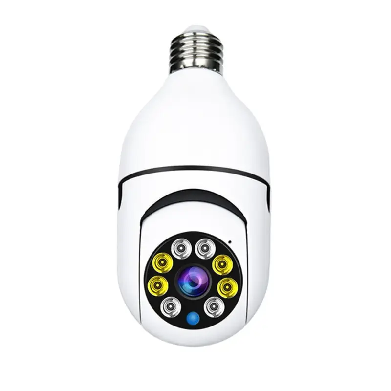 E27 Socket 1080P 2MP Wifi Ampoule Caméra IP CCTV Caméra Sécurité Extérieure 360 Degrés Sans Fil Intérieur PTZ Ampoule Caméra