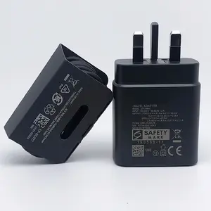 EP-TA845 45w英国PD USB C充电器C型适配器适用于三星galaxy 2合1旅行适配器usb-c壁式充电器适配器