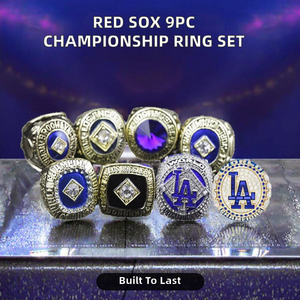Coffret de 8 bagues de champion de Los Angeles 2024 en bois - Product Image 3