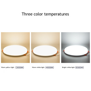 <span class=keywords><strong>Panel</strong></span> de luz <span class=keywords><strong>LED</strong></span> regulable, luz plana cuadrada, empotrada de techo integrada - Product Image 4