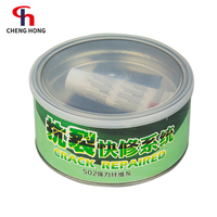 Mastic de remplissage en plastique de fibre de verre à prix avantageux réparation carrosserie système BPO remplisseur de mastic en fibre de verre de couleur verte