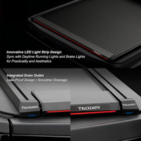 Couverture de benne électrique pour pick-up TE, couvercle de benne à enroulement manuel, couvercle de benne étanche