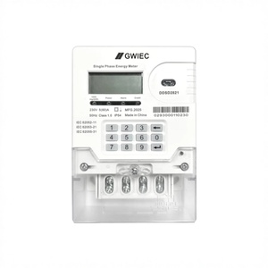 Medidor de Electricidad Monofásico de 230V con Precisión de Grado 1.0, Corriente Máxima de 60A, Pantalla Analógica y Digital, Uso Doméstico e Industrial - Product Image 4