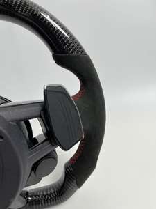 Volant en fibre de carbone au <span class=keywords><strong>prix</strong></span> d'usine pour Volkswagen <span class=keywords><strong>Golf</strong></span> 7 75 GTI GTD <span class=keywords><strong>GTE</strong></span> R Polo GTI Tiguan Passat - Product Image 5