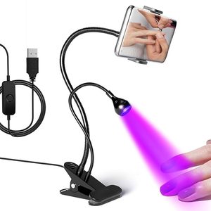 Quick Dry 5W LED Nail <b>Lamp</b> Professional UV <b>Lamp</b> with Phone Holder Home & Salon Use Customizable Logo ABS Material - Product Image 1