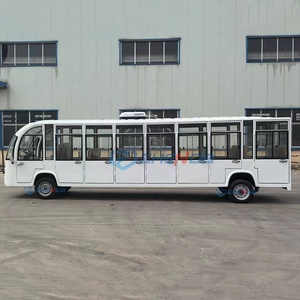 New Products White Four-Wheel Electric Sightseeing Vehicle 23 Seats Sales Office Tour Scenic Area Reception Electric Bus & <b>Car</b> - Product Image 2