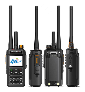 Radio bidirectionnelle hybride analogique et numérique POC+ KANGLONG PG-60 4G LTE, portée de 5000 km, IP68, GPS, talkie-walkie avec clavier complet 5W - Product Image 1