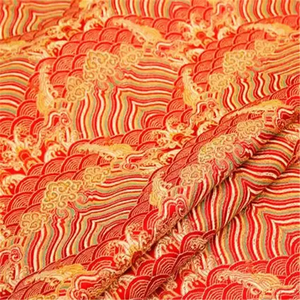 Broder le style traditionnel le moins cher <span class=keywords><strong>prix</strong></span> en stock Offre Spéciale populaire Promotion brocart tissu pour la maison Textile sac coussin <span class=keywords><strong>gilet</strong></span> - Product Image 6