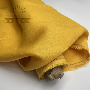 RIGU Textiles Haute Qualité Nouveau Matériel Cool Soft <span class=keywords><strong>Touch</strong></span> 100% Tissu de Lin Pur pour Vêtements de Mode Confortables - Product Image 4