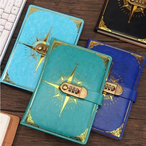 Promotion Journals <b>Diary</b> Paper Planner Custom Bound Leather Journal Dairy Notebook <b>With</b> <b>Lock</b> and Key - Product Image 4