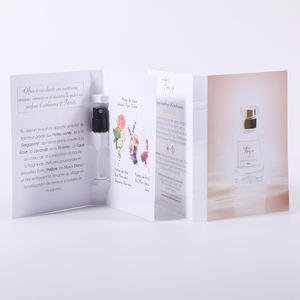 Cartes d'échantillons de parfum personnalisées imprimées, cartes testeurs de parfum en bouteille de 2 ml, cartes d'échantillons de parfum - Product Image 4