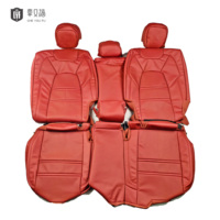 Nouvelles housses de siège complètes de luxe personnalisées pour 970 971, amovibles, en microfibre et cuir Nappa, amélioration de la qualité