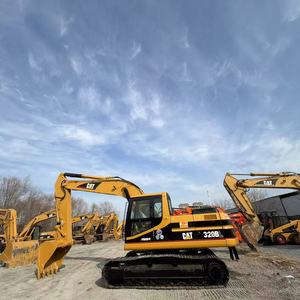 Excavadora de cadenas Caterpillar 320BL/320CL usada, 19.4 toneladas, maquinaria de construcción con caja de cambios PLC y rodamientos - Buen estado - Product Image 5