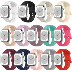 Correa <span class=keywords><strong>para</strong></span> <span class=keywords><strong>Apple</strong></span> <span class=keywords><strong>Watch</strong></span> - Correa de Silicona con Cierre de Mariposa y Bloque de Cubo <span class=keywords><strong>para</strong></span> <span class=keywords><strong>Apple</strong></span> <span class=keywords><strong>Watch</strong></span> S8 Ultra - Product Image 2