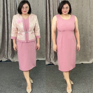 Turkey Women Dress Plus Size African Women Church Dress Suits Two Pieces <b>Set</b> Maxi Lady Suit for Occassion - Product Image 2