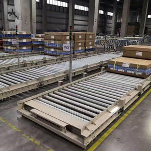 Özelleştirilmiş Yeni Ayarlanabilir Otomatik Depo Depolama Paletli Rulolu Konveyör Sistemleri Üretim Tesisi DC48V Ağır Hizmet Tipi Yağ - Product Image 3