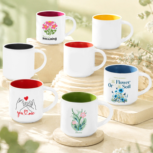 Tazas Blancas para Sublimación al por Mayor, Tazas de Café Personalizadas con Transferencia de Calor para el Hogar, Artículos de Cocina, Vajilla, Venta al por Mayor - Product Image 2