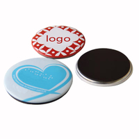 Materiales para Botones Redondos Personalizados con Logo Impreso para Tela, 32mm, 44mm, 50mm, 56mm, 58mm, 75mm, Botón de Estaño