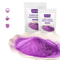 Poudre d'extrait de patate douce violette en gros (UBE) – Anthocyanine, pigment violet naturel de qualité alimentaire pour compléments et boissons