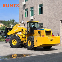 Chariot élévateur à fourche RUNTX à grande roue avec chargeur frontal, moteur Weichai, capacité de levage de blocs de pierre de 18 à 50 tonnes, chariot élévateur à fourche pour conteneurs à vendre