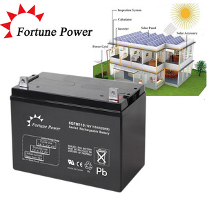 <span class=keywords><strong>Batterie</strong></span> UPS au plomb-acide <span class=keywords><strong>GEL</strong></span> Fortune Power NP110-12 12V <span class=keywords><strong>110Ah</strong></span> à longue durée de vie avec 6000 cycles et garantie de 5 ans - Product Image 4