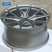 Pour BMW-320 DEAN FORGED DP219 17/18/19/20" Gris canon finition usinée Alliage d'aluminium 6061 Design concave Jante légère personnalisée