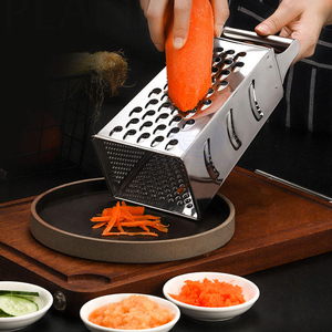 <span class=keywords><strong>Râpe</strong></span> <span class=keywords><strong>à</strong></span> légumes <span class=keywords><strong>professionnelle</strong></span> en acier inoxydable <span class=keywords><strong>à</strong></span> 4 faces avec poignée, pour râper le <span class=keywords><strong>fromage</strong></span> - Product Image 6