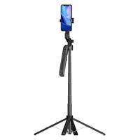 Nouveau stabilisateur de cardan pour selfie stick C12 2026 pour smartphone avec suivi intelligent anti-tremblement et rotation panoramique/inclinaison 360° °   Rotation automatique