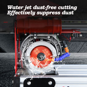 Découpeur <span class=keywords><strong>CNC</strong></span> électrique de bureau entièrement automatique au jet d'eau Scie à pont pour carreaux de granit et marbre à 45 degrés pour la coupe de pierre - Product Image 2