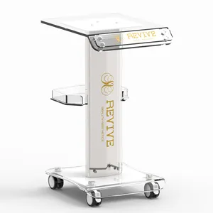 Chinesische Fabrik Aluminium legierung Plexiglas Schönheits klinik Trolley Cart Beauty Salon Maschinen wagen