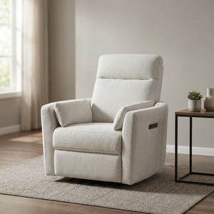 Sillón Reclinable Eléctrico Giratorio Moderno y Cómodo, Sillón Reclinable Multiposición, Sillón Reclinable Deslizante - Product Image 1
