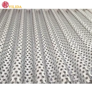 Anping factory Corrugated Perforated Metal mesh