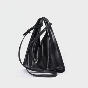 Sac hobo en cuir véritable personnalisable pour femme, fermeture ouverte, sac à main imperméable, poignée unique, sac fourre-tout décontracté, doublure en polyester - Product Image 2