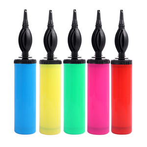 FOSKA facile da usare festa decorazioni di compleanno 5 colori brillanti pompa a palloncino a mano gonfiatore pompa aria <span class=keywords><strong>per</strong></span> <span class=keywords><strong>palloncini</strong></span> - Product Image 1