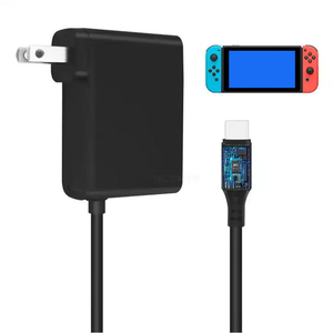 <span class=keywords><strong>USB</strong></span> <span class=keywords><strong>Type</strong></span> <span class=keywords><strong>C</strong></span> อะแดปเตอร์ AC สำหรับ <span class=keywords><strong>Nintendo</strong></span> คอนโซลสวิทช์สวิทช์ที่ชาร์จอย่างรวดเร็วแหล่งจ่ายไฟอะแดปเตอร์ AC ผนังสำหรับสวิทช์<span class=keywords><strong>สาย</strong></span>ชาร์จเราปลั๊ก EU - Product Image 5