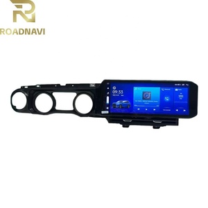 <span class=keywords><strong>Autoradio</strong></span> portable Android RoadNavi pour <span class=keywords><strong>Jeep</strong></span> <span class=keywords><strong>Wrangler</strong></span> 2018-2022 12,3 pouces <span class=keywords><strong>GPS</strong></span> DSP CarPlay Aide au recul 360 panoramique - Product Image 1