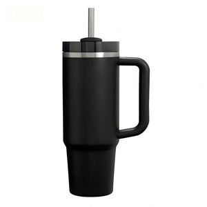 Vaso Térmico de Viaje para Auto de 30oz con Asa H2.0, Tapa y Popote Antideslizante, Diseño Personalizado ODM - Product Image 4