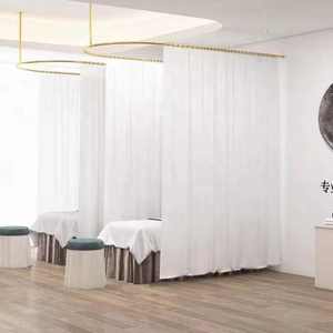 Yicheng beauté Salon de beauté <span class=keywords><strong>rideau</strong></span> de séparation longue tige de <span class=keywords><strong>Support</strong></span> en forme de U mural en forme de U <span class=keywords><strong>dressing</strong></span> cadre de <span class=keywords><strong>Support</strong></span> - Product Image 1