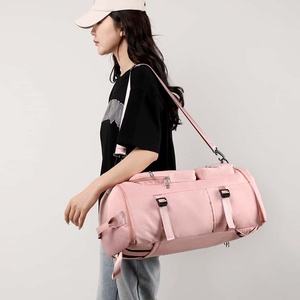 Unisex Nylon Backpack <b>Large</b> Capacity Waterproof Zipper Closure Adjustable Strap Outdoor Use - Product Image 4