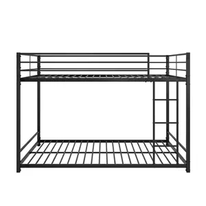 Apartment all-metal bunk beds student dormitory single double elevated beds iron frame high and low beds