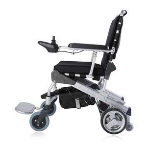 Sedia a Rotelle Elettrica E-throne, Design Innovativo, Facile da Piegare e Aprire, Ultra Leggera, Portatile e Pieghevole, Approvata CE - Product Image 5