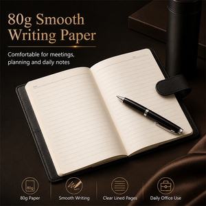 Set de Regalo Ejecutivo: Libreta de Cuero PU con Organizador, Vaso, Bolígrafo y USB para Regalos de Agradecimiento a Empleados - Product Image 3